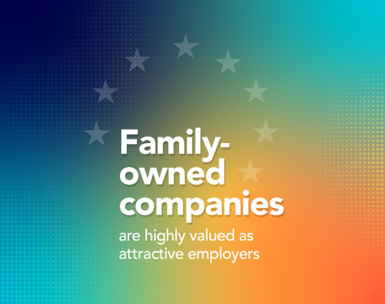 Family-owned companies are highly valued as attractive employers